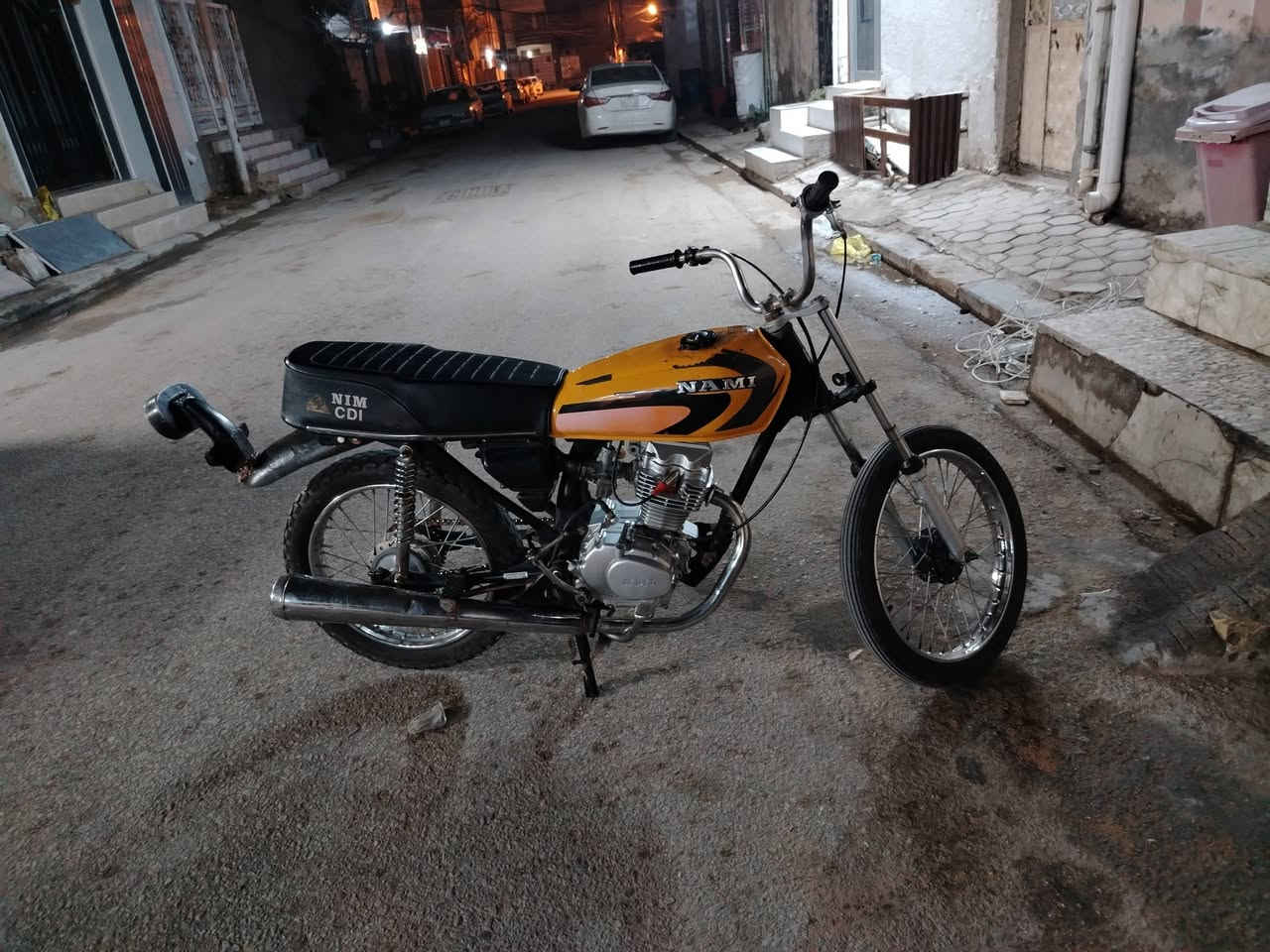 سلام عليكم اربعه كير مديل ١٨ للبيع دراجه نضيفه مكينه ستوه صاعده ما مفتوحه مكينه ٢٤ اوراق ستنساخ رقم شاصي  وبليته سعر ٤٥٠ نجف ***********
