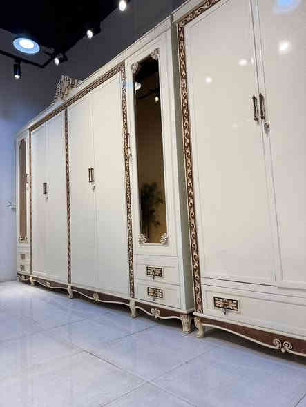 موديل الشناشيل
نجارة عراقية 100‎%‎✅
ضمن وجبة الدرجة الاولى 

السعر3ملايين و800الف فقط 

تتكون من 10 قطع

وجه الكنتور خشب MDF

داخل الكنتور صاج طبيعي 4ملم

الظهر جرجوبة شد براغي 

القاعدة الارضية للكنتور بلوك بورد

ارتفاع الكنتور 270سم

عرض الكنتور350سم

عرض الكنتور مع زاوية الملابس 470سم

شازلون خزان شغل معمل 

طابورية جلوس اضافية 

السعر 3800الف فقط
نقل وشد ماجاني آلجميع محافظات العراق 

العنوان بغداد الجديده خلف جامع سامرائي 

***********
***********
