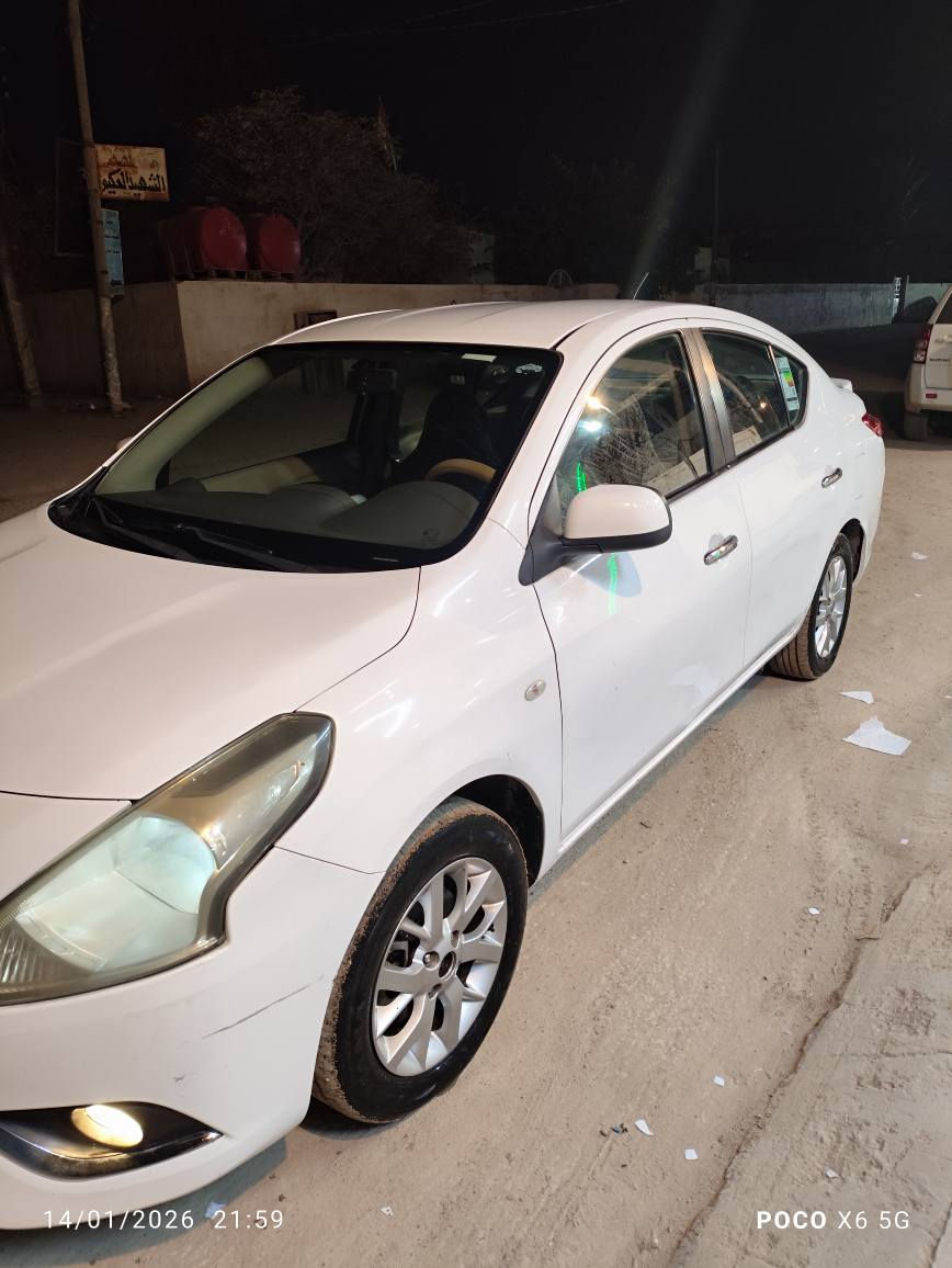 نيسان صني ابيض موديل 2020 
السياره مكفوله من كلشي شرط الفحص وين ميعجبك
المواصفات 
السياره بصمه تشغيل واطفاء عن بعد 
قطعتين تبريد امامي خلفي 
تحكمات جام اربع جهات بدون جوك 
اربع سماعات 
ويل كبل نيسان او اسبير احتياج 
لايتات زنون
السياره مواصفات كلش حلوه مال جناي 
ادامه جديده صاله سبوع
سياره جديده او نظيفه متصرف عليه اي شي يعني حال ايدي بيه بالعافيه على الياخذه 
السياره ماشيه 100 الف يعني ما متعوبه 
السياره حلوه ومرتبه
رقم اربيل أتريد وكاله أتريد مداور 
رقم الهاتف *********** النجف, العراق
