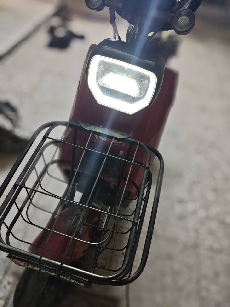 دراجه شحن للبيع 
نوع ريان حجم 16
 4 بطاريات 
سرعه 60
سويج +بصمه 
سعر 250وبيها مجال


**إذا كنت صاحب هذا الإعلان وتريد حذفه لأي سبب، رجاءا أرسل رسالة إلى الدعم الفني**