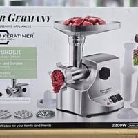 مثرامة لحم • 2200 واط • دشالي حديد