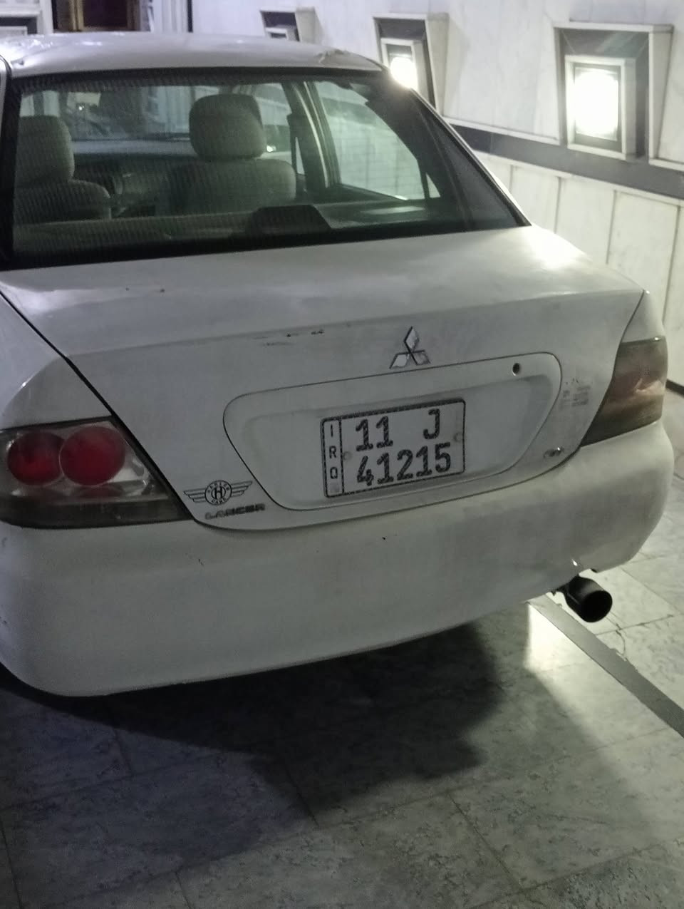 السلام عليكم لانسر 2006
صبغ جاملغ وهلال خلفي كير كهربائيات خير من الله تبريد ثلج 
محرك بي تنقيص
مكان سياره حي اور 
***********
