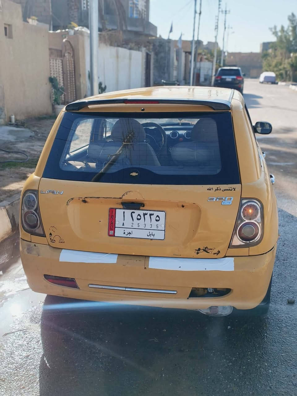 سلام عليكم ليفان للبيع موديل ٢٠١١سياره جاهزه مكينه وكير كفاله سعر ب٢٥وبيه مجال مكاني كربلاء طويريج الاستفسار أكثر اتصل ***********
