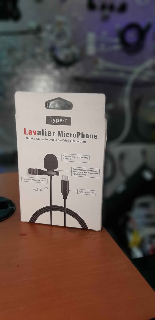 🎤🔥 ميكروفون Lavalier Type-C الأصلي 🔥🎤
صوت نقي واحترافي للمحتوى، التصوير، البث المباشر، والمقابلات 😍
✅ مناسب للموبايلات Type-C
✅ صوت واضح وعزل ممتاز للضوضاء
✅ سهل الاستخدام Plug & Play
✅ حجم صغير وخفيف للحمل
✅ مثالي للتيك توك، اليوتيوب، والفيسبوك لايف 🎥
💰 السعر فقط: 18 ألف دينار
📍متوفر الآن — الكمية محدودة
إذا تريد جودة صوت قوية بسعر ممتاز، هذا أفضل اختيار إلك 🔥
راسلنا خاص للحجز أو الاستفسار 📩 أربيل, العراق


**إذا كنت صاحب هذا الإعلان وتريد حذفه لأي سبب، رجاءا أرسل رسالة إلى الدعم الفني**