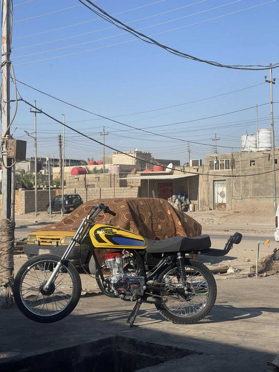 دراجه أيراني كلك كلك كلك اداوات دراجه مكينه نامه تيربو دراجه تعمير جديـٍْْNeWـٍْْد نضافه ميه ميه شلعه وفصله ومعدل بعد شتريد اكثر من هجي عنواني خور الزبير رقمي *********** سعر دراجه 650 وبيه مجال حك الجيه الموشراي لايكسر سعرها رجائن
