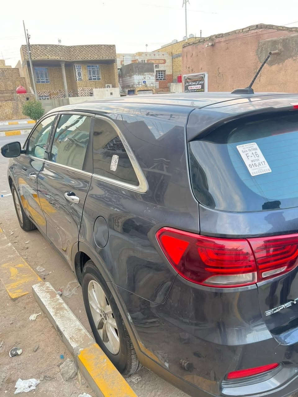 اللهم صل على محمد وال محمد كيا سورنتو 2019 رقم بغداد بسمي تقرير تعمل وتسير حافت قبق جنطه صبغ الباقي كفاله عامه شرط الفحص مكينه كير كفاله 
……………………………………….
مواصفات نص فول تحكمات رادار حساس ويل كب 
مانع انزلاق مانع انحدار مثبت سرعه كامره وباقي مواصفات معروفه ///////////////////////////////////////
4 سلندر 7 راكب 
………………………………………………………….
السعر 175  بيها مجال قليل الشراي اخوان المايعجبه السعر  يعبر المنشور ماشيه 87 سياره جديده بمعنى الكلمه وجاهزه من كل نقص 
 ………………………………………… او مراوس حسب قناعه
مكان ناصريه مركز رقم الهاتف  
*********** غير متواجد ع الفيس وتحياتي الكم
