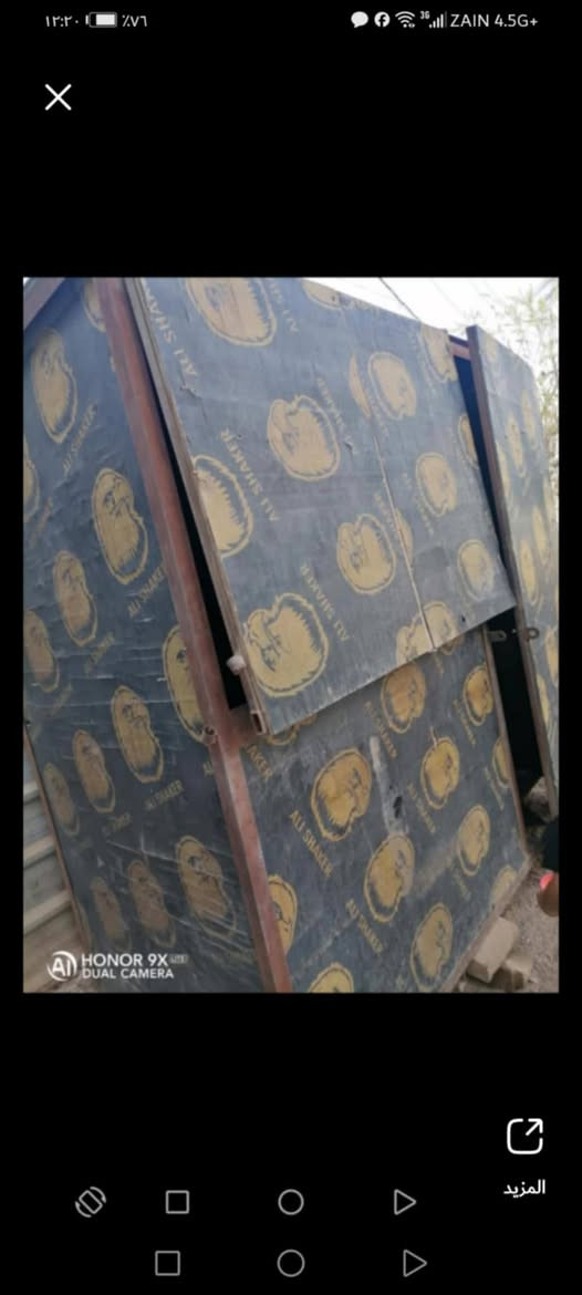 عندي كرفان خشب والاضلع حديد بيه اثنين بيبان واحد طويل والثاني جك ينفتح للفوك للبيع


**إذا كنت صاحب هذا الإعلان وتريد حذفه لأي سبب، رجاءا أرسل رسالة إلى الدعم الفني**