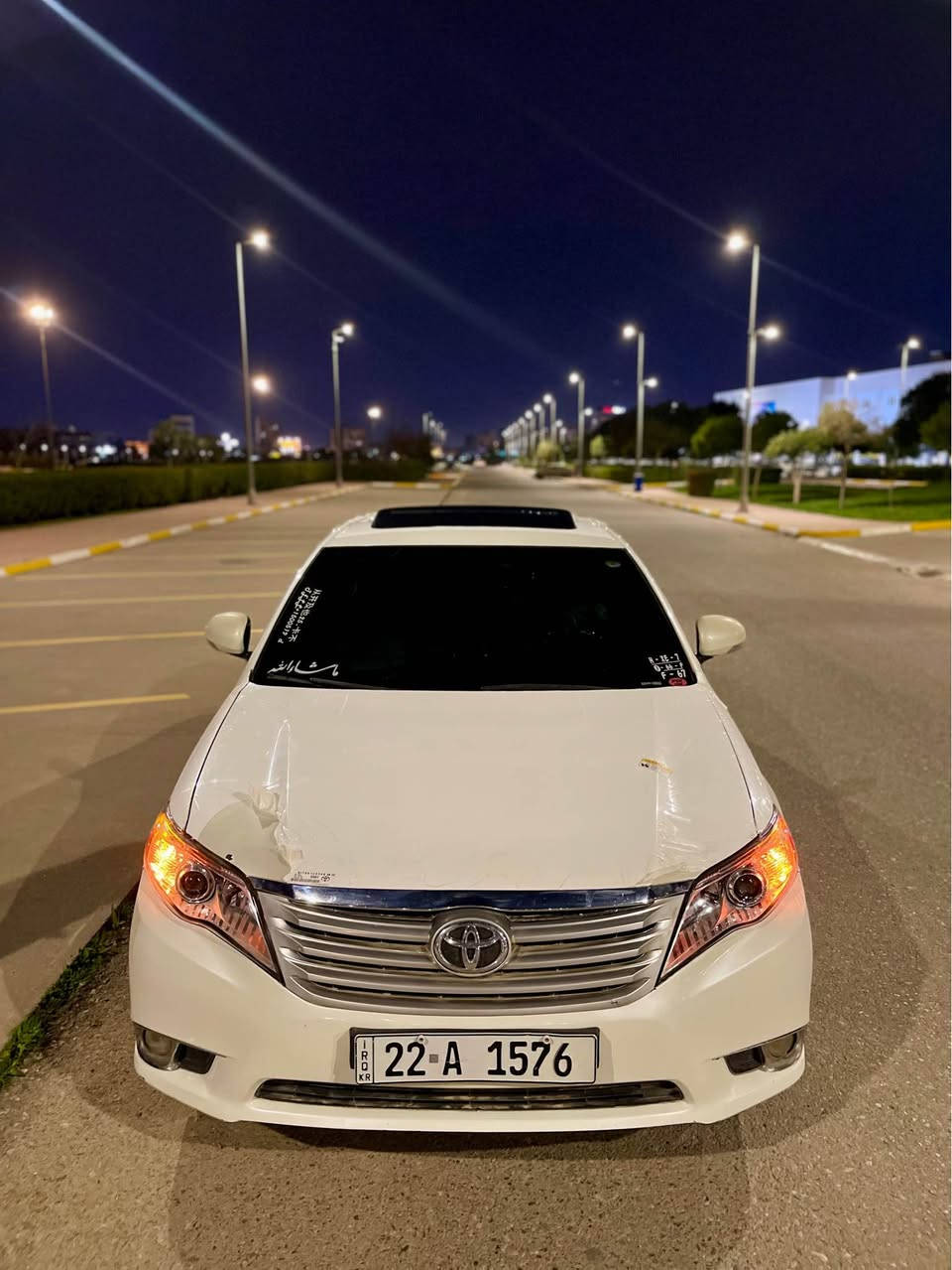 تۆیۆتا ئەڤەلۆن ٢٠١١ ئەمریکی بۆیاغ ئەستوور بۆیاغ هەڵ نادا 
مواسەفات فول فول ناو زەرد بەس بەسمە و پەردە نییە رەقەم و سەنەوی و هەزەی تازەیە تا ٢٠٢٨ بەناو خۆمە گێڕ و مەکینەی بەشەرت بەس کاسکێتم گۆریوە سەرف و بوخار و دوکەڵی نییە بەشەرت تازە پێش و دوایم داگرتوە چرکەی تیانییە ٣ پارچەی بۆیاغە جەمپێکی لای سەکنی هەیە و ٢ تەعدیل و کارتی هەیە سحری ١٥٧ گەڵایە گۆرینەوەش دەکەم بە شتێک بەدڵم بێت چرکە و ٢٠٠ دۆلار ببڕە سەیارەکە لە هەولێرە *********** أربيل, العراق
