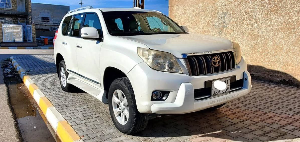 برادو 2010
نظيفه جدا بدون قطره صبغ وبارد
محرك2700vvt
رقم اربيل باسمي سنويه. لل2030
سبير تعليك 
تحكم كامل 
ثلاجه 
كشنات جلد 
تخم تاير جديد
شاشات
سعره 215
مكانه كوت مركز
***********
