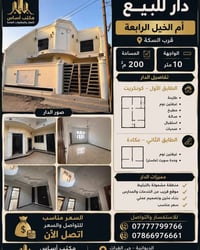 أم الخيل الرابعة • ٢٠٠م • ٥ غرف