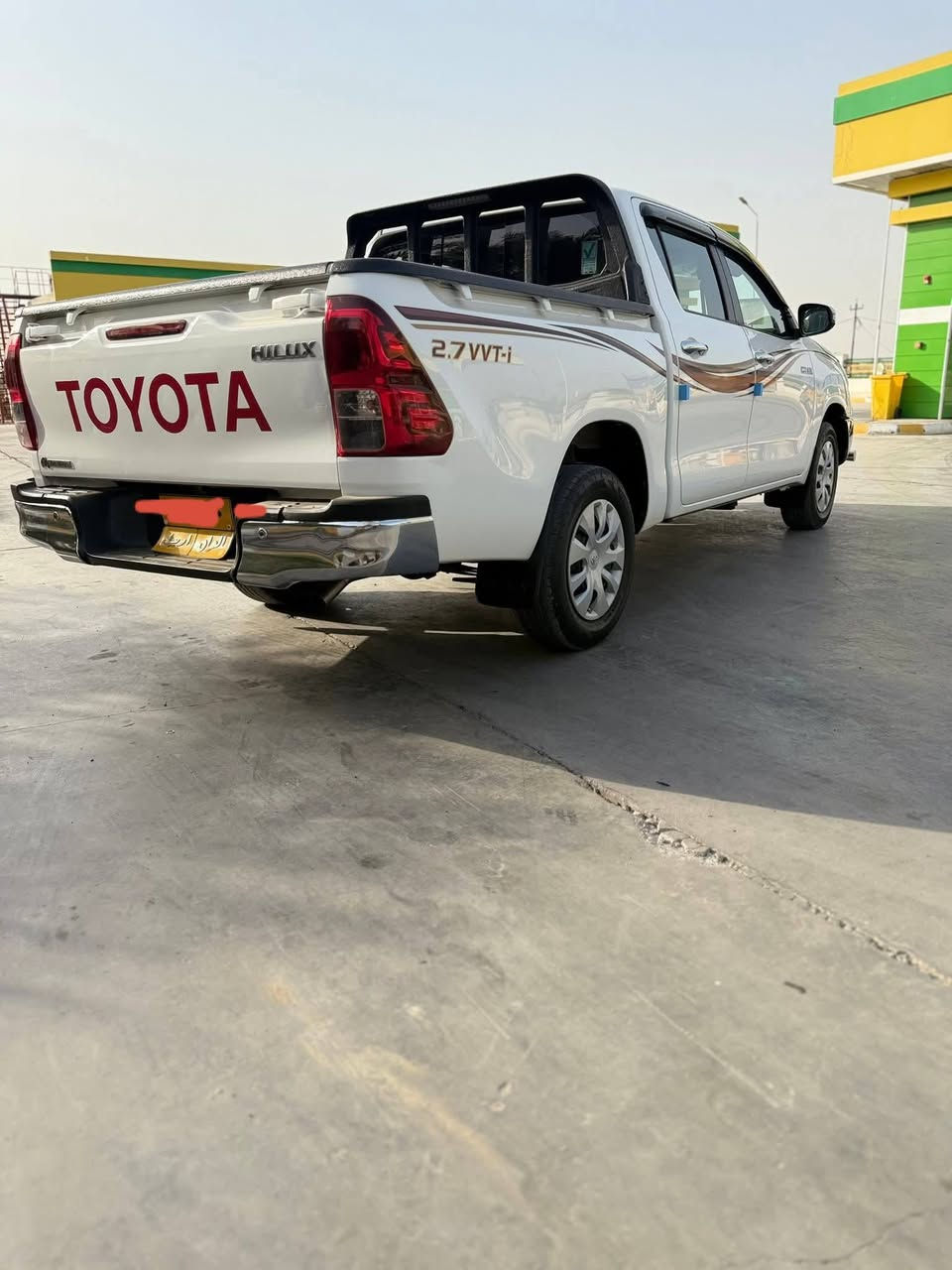 بسم الله الرحمن الرحيم 
السلام عليكم ورحمة الله وبركاته 
تيوتا هايلوكس للبيع موديل 2019
رقم أربيل كير عادي تريد تحويل تريد وكالة 
السيارة ماشية ١٢٧ مكفوله كفالة عامة من كلشي
تخم تاير حداديه كله جديد ما ناقصها أي شيء مكان 
السيارة بغداد النهروان للسعر والإستفسار اكثر  اتصل 
على الرقم  التالي  ***********  وإني بالخدمة
