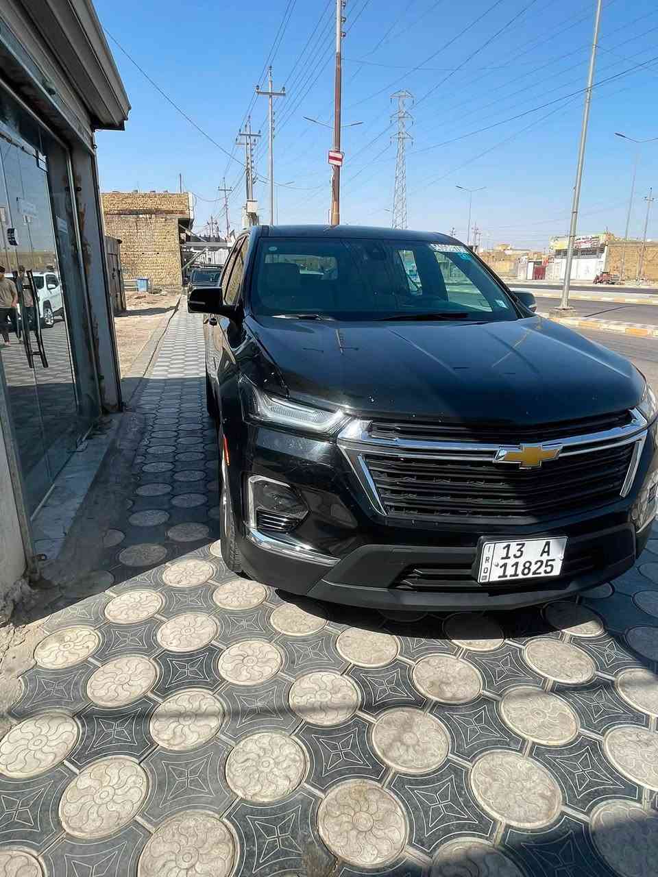 السلام عليكم
السيارة: شيفروليه ترافيرس 2023

 الفئة: LS

 اللون: اسود 

 المقاعد: كشنات متصل 

 التحكم والراحة: تحكم ستيرن، ، تشغيل عن بعد، تبريد 3 قطع.

 الأنظمة والأمان: تحديد مسار، نقطة عمياء، رادار، توقف ذاتي، كاميرة دوارة.

 تفاصيل الحادث: تبديل بونيد فقط ومصبوغ. فقط. (الشواصي، اللغود، البراكيت، والأيرباك كلها سليمة 100%).

 الأوراق والشرعيات: رقم ميسان  إنكليزي، السنوية باسمي.

السعر : 215 وبيه مجال 

 رقم الهاتف: ***********
