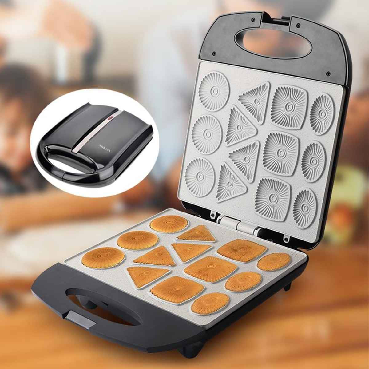 صانعة الكليجة الكهربائية من ماركة Mixdor  وهي جهاز منزلي عملي لتحضير الحلويات.
الطاقة: تعمل بقوة عالية تبلغ 1400 واط لتسخين سريع ومتساوٍ.
التصميم: تحتوي على 13 قالبًا مختلف الأشكال 
يوجد خدمة توصيل لجميع المحافظات بغداد, العراق


**إذا كنت صاحب هذا الإعلان وتريد حذفه لأي سبب، رجاءا أرسل رسالة إلى الدعم الفني**