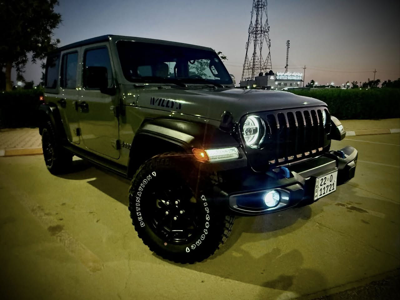 جيب رانكولر
موديل 2023 
***********
مكان بغداد 
***********
