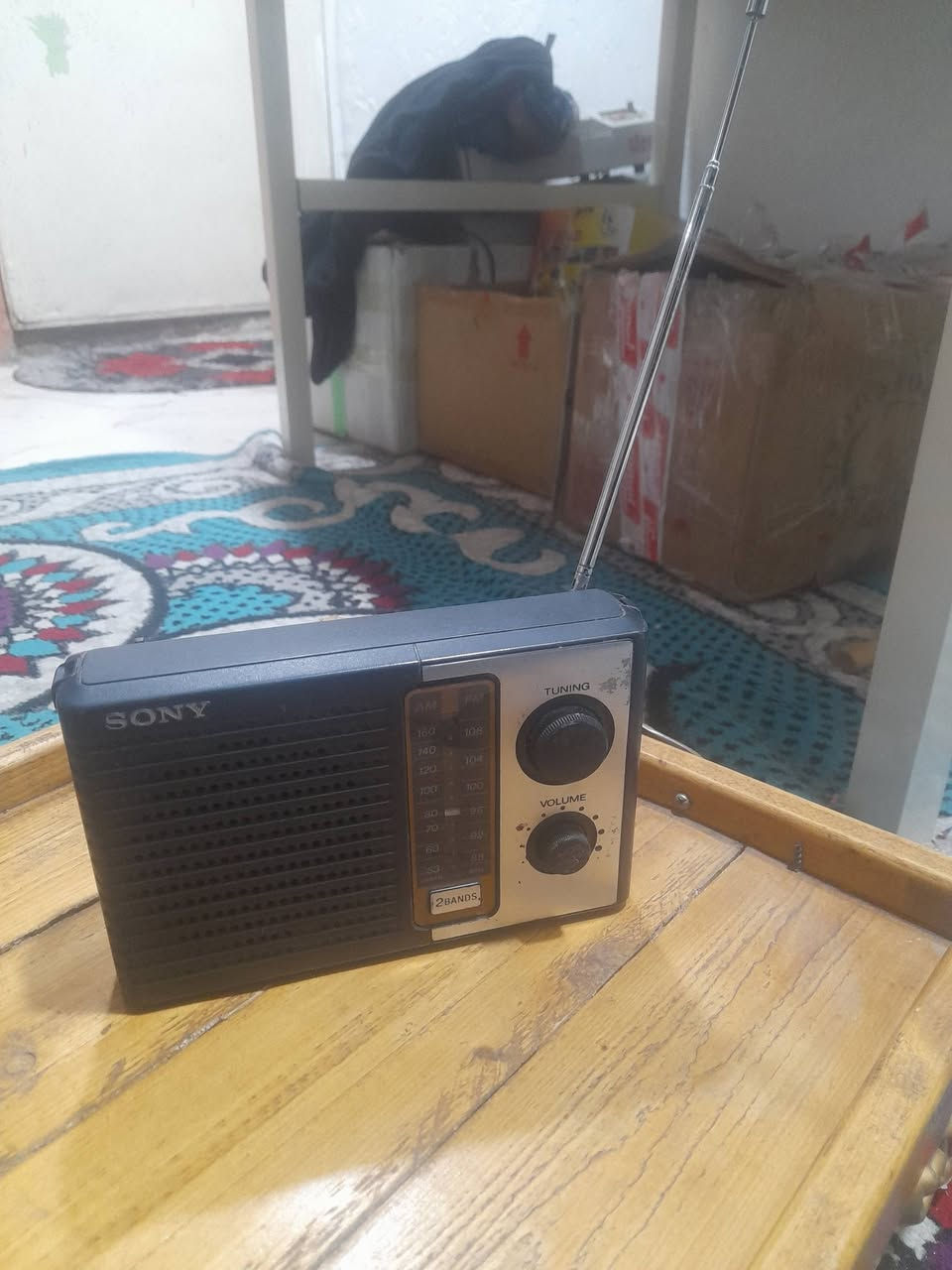 راديو سوني  ياباني قديم سعر٧٥ متوفر  توصيل


**إذا كنت صاحب هذا الإعلان وتريد حذفه لأي سبب، رجاءا أرسل رسالة إلى الدعم الفني**