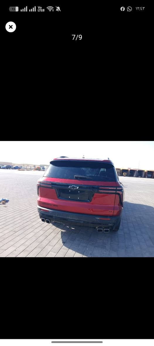 TRAVERSE LT
بانوراما 
حاليا بدبي مفتوحه حاويته
#السعر ١٨٠ ورقه بدون تصليح بدون كمرك
للأستفسار الاتصال على الرقم التالي
*********** واتساب أو اتصال
#تخدم_الي_عنده_كتاب_شهداء
