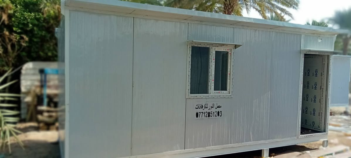 يوجد جميع انواع الكرفانات جديد ومستعمل وعمل الدور الجاهزه بحدث التصاميم ***********و***********
