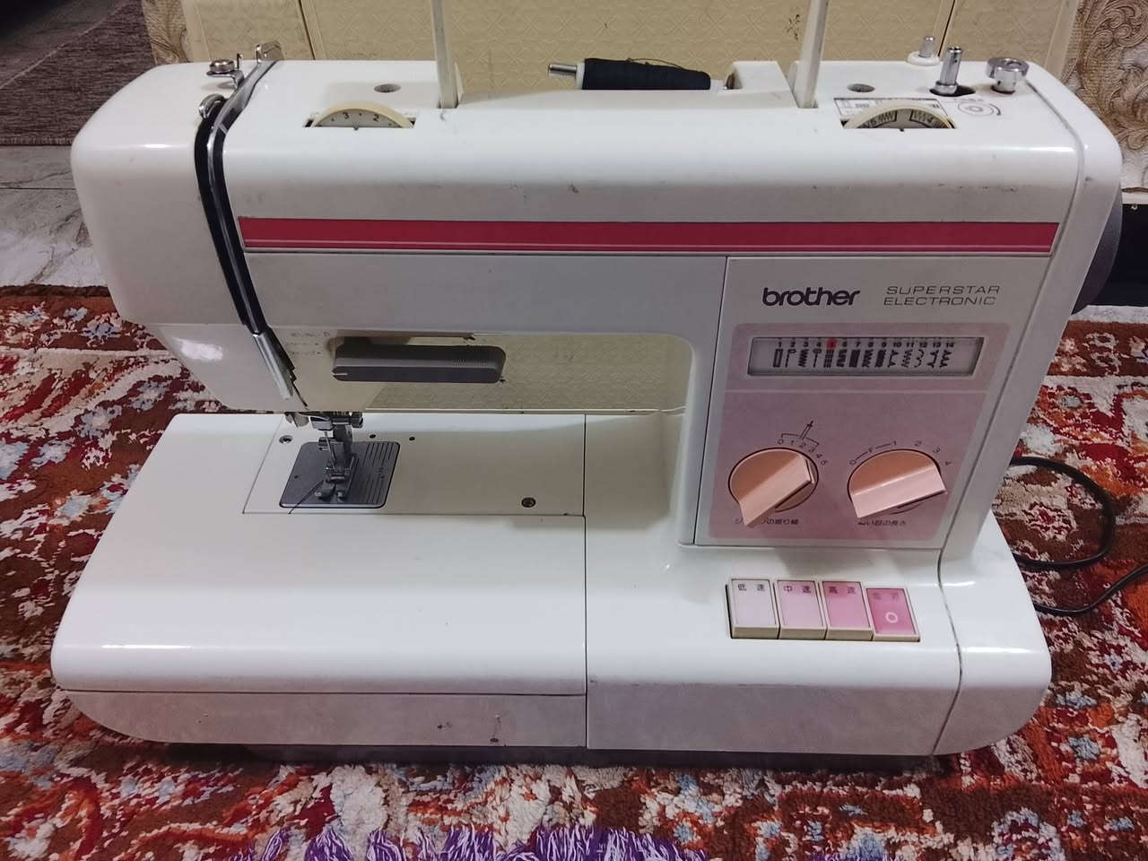 مكينه برذر كومبال كلش نظيفه السعر 125.الف خياط عدل وزكزاك وتطريز وهواي نقشات مع الجنطه للحجز خاص توصيل للكافه العراق مجاني مع ضمان الفحص


**إذا كنت صاحب هذا الإعلان وتريد حذفه لأي سبب، رجاءا أرسل رسالة إلى الدعم الفني**