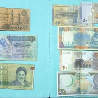 عملات ورقية • عملات معدنية • كربلاء