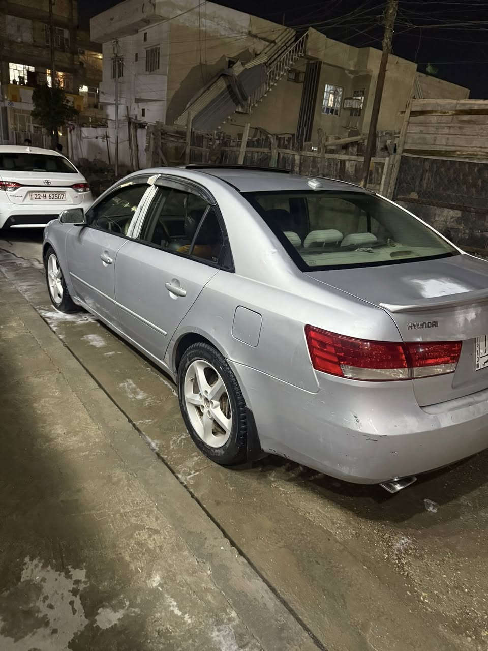 السلام عليكم سوناتا 2008وارد أمريكي حادثه جاملق امامي فقط السياره فول سته سلندر سلايت روف ويل 18  السعر 83$ وبيه مجال الاستفسار اتصل ***********مكانه بغداد
