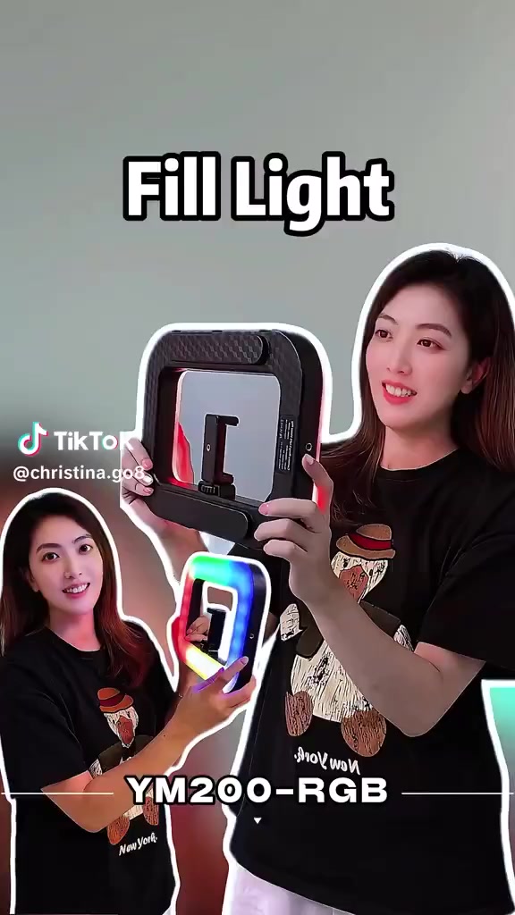 ‏🔹 للبيع: إضاءة تصوير YM200-RGB جديدة 🔹
‏💡 المواصفات:
‏موديل: YM200-RGB
‏بطارية 7.4 فولت
‏حرارة اللون: 2500K – 8500K
‏ألوان RGB متعددة للإضاءة الاحترافية
‏مناسبة للتصوير، البث المباشر، واستوديو المنزل
‏السعر: 25000 الف مع التوصيل


**إذا كنت صاحب هذا الإعلان وتريد حذفه لأي سبب، رجاءا أرسل رسالة إلى الدعم الفني**