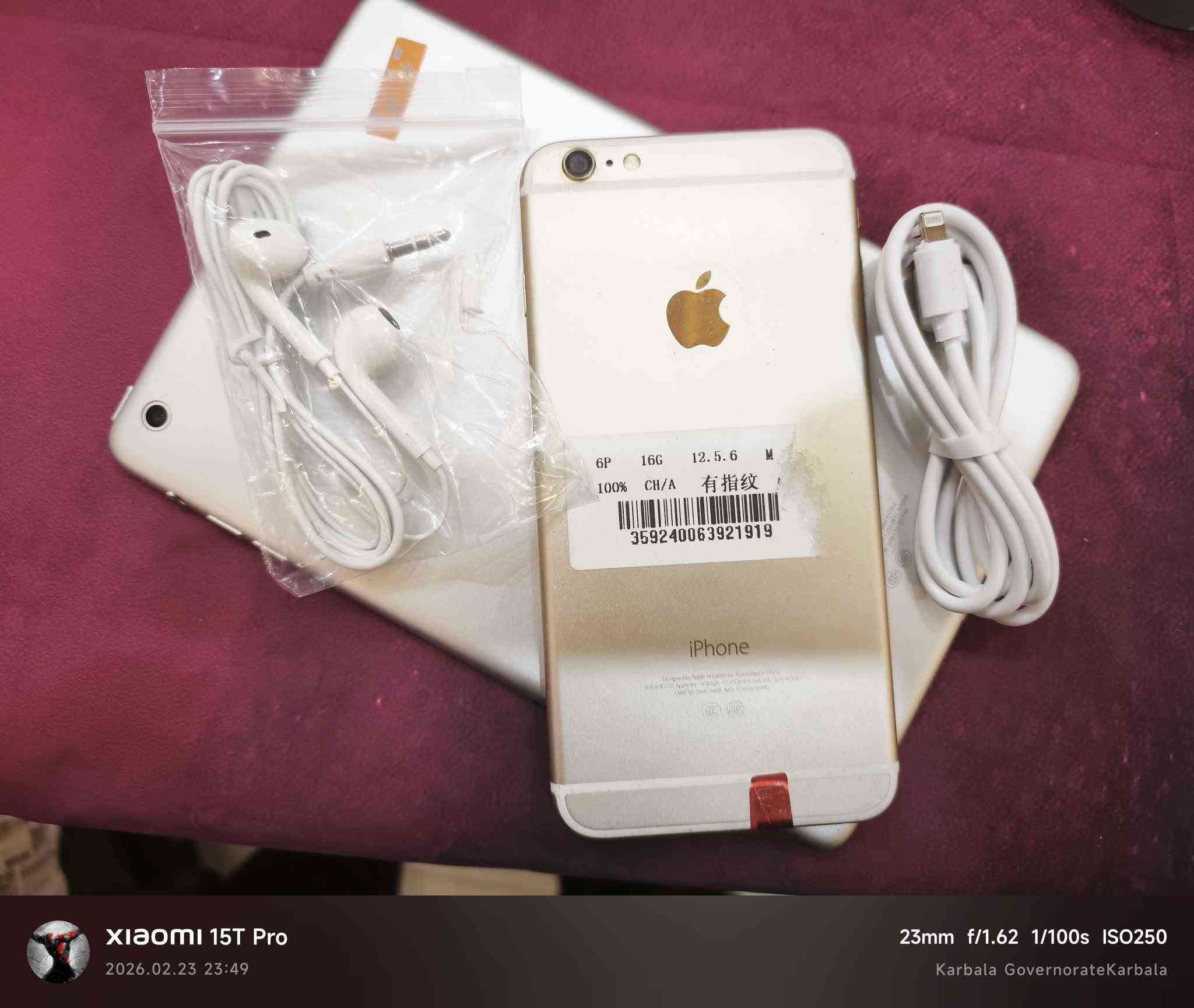 ايفون 6 اس بلاس مع سماعة وكيبل مساحة 16 غيغا السعر 60000 وبيه مجال كربلاء, العراق


**إذا كنت صاحب هذا الإعلان وتريد حذفه لأي سبب، رجاءا أرسل رسالة إلى الدعم الفني**