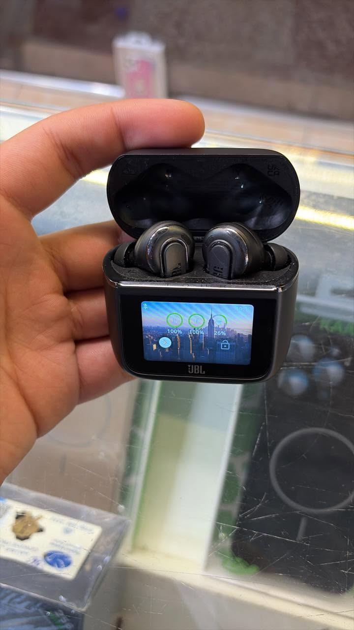 JBL tour pro 3 سماعه عالميه
تتبع رأس الدرجة

علبة شحن ذكية لتجربة استماع سلسة

6 ميكروفونات للمكالمات المثالية باستخدام خوارزمية JBL AI

ما يصل إلى 44 ساعة من تشغيل الموسيقى

سعر 120 الف قفل 

***********
