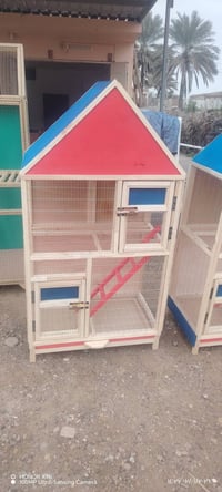 قفص بلابل • ١٣٥×٧٠×٤٠ • شهربان ديالى