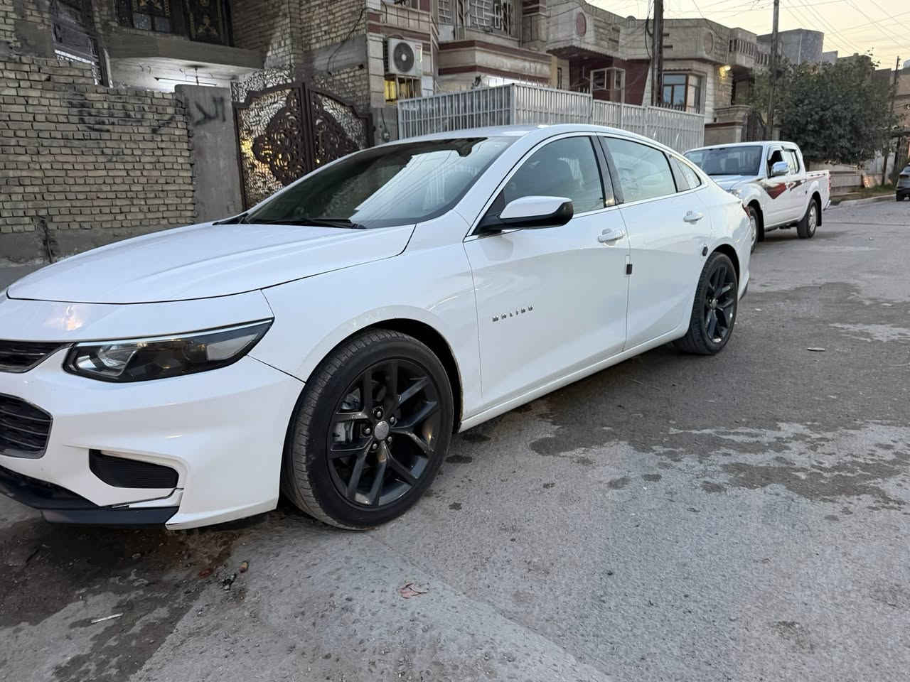 ماليبو للبيع موديل 2017 سياره وارد امريكي حادثة  جاملغ بدون دواخل والباقي مكفولة سيارة جديدة موصفات بصمة شاشة محرك كير مكفولات سيارة جاهزة رقم اربيل تريد وكالة تريد تحويل سعر 83 ورقه مكان سيارة بغداد الرصافة رقمي ‭0773 440 2213‬
