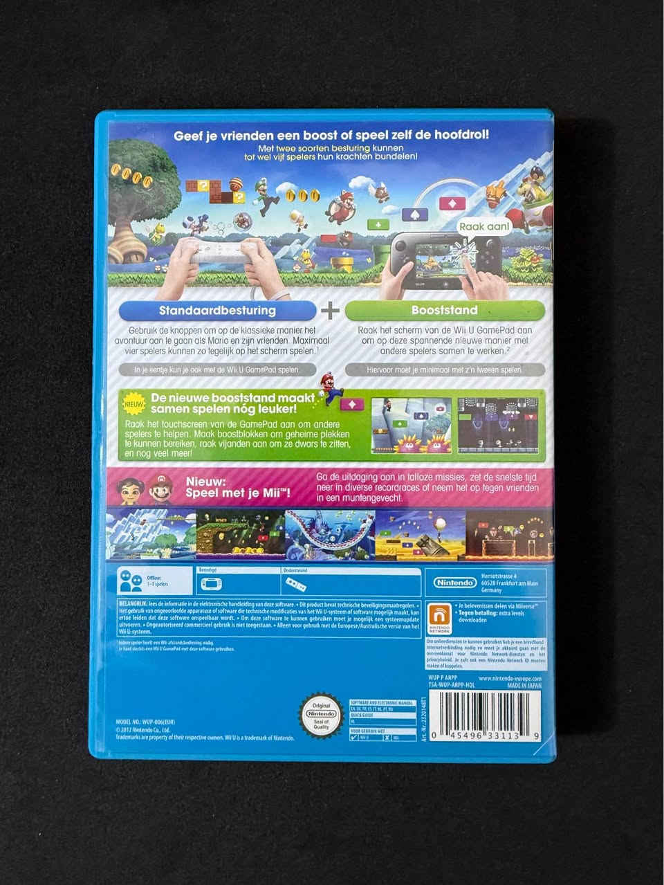 لعبة New Super Mario Bros جهاز Wii U

نظافة القرص 90% نسخة PAL

كاملة مع المنوال

السعر 20 الف مع التوصيل 

للحجز والاستفسار مراسلة الصفحة 

رابط واتساب مباشر الي يريد يراسلني 👇

https://wa.me/message/ANGQMMLUZKO4C1 بغداد, العراق


**إذا كنت صاحب هذا الإعلان وتريد حذفه لأي سبب، رجاءا أرسل رسالة إلى الدعم الفني**