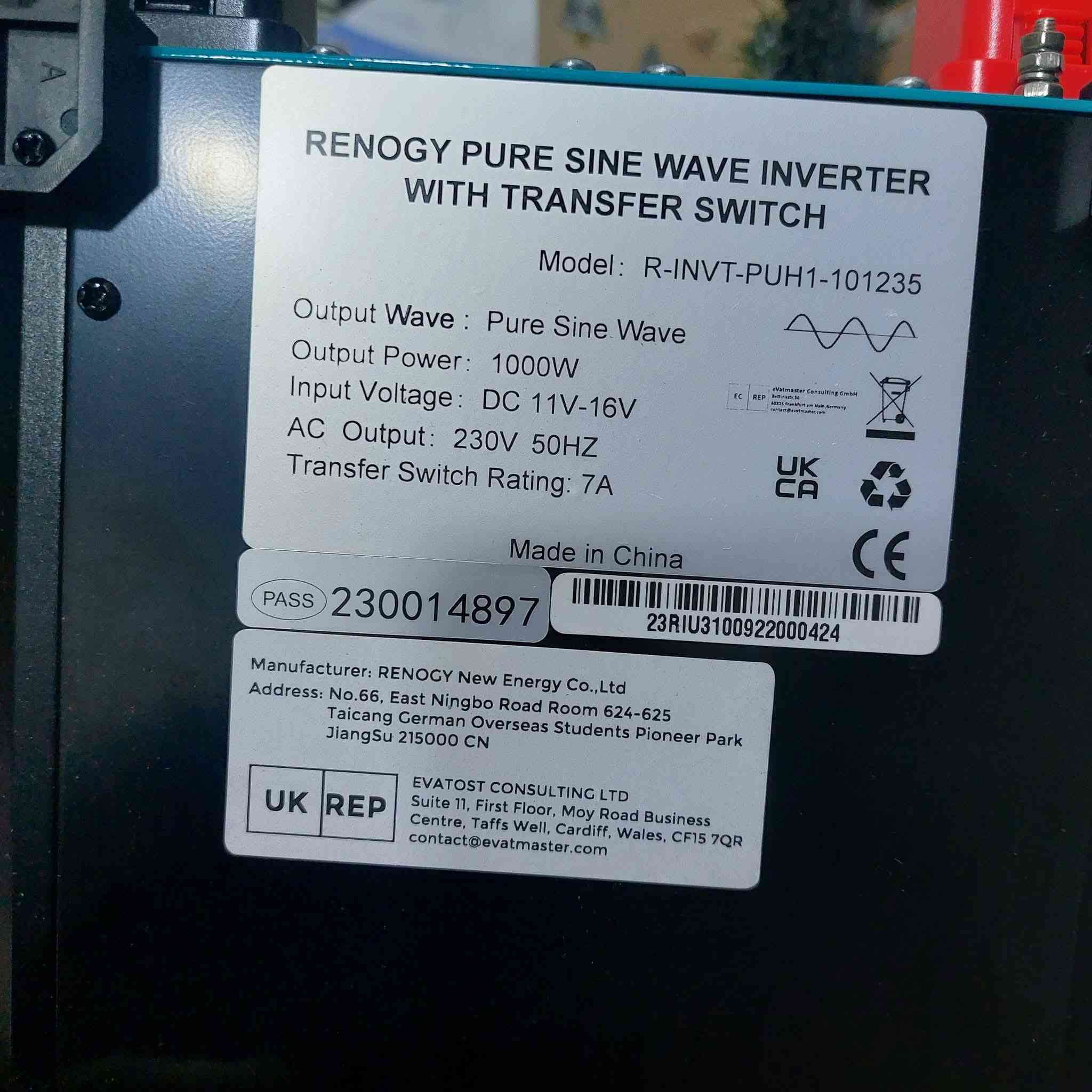 عاكسه نكليزي أصلي ١٠٠٠واط ٤امبير قطعه تحفه سعر ٨٦مع توصيل


**إذا كنت صاحب هذا الإعلان وتريد حذفه لأي سبب، رجاءا أرسل رسالة إلى الدعم الفني**