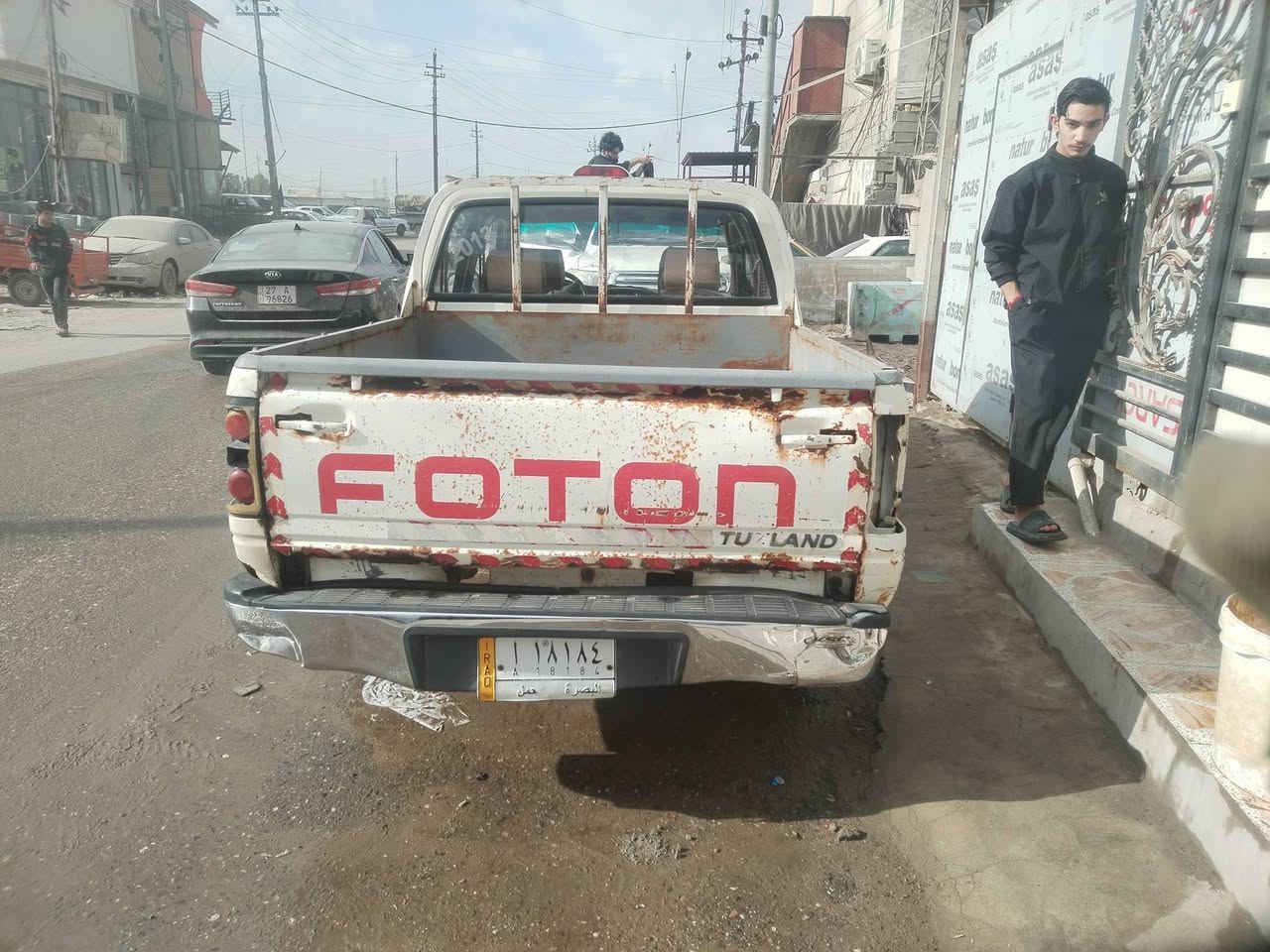 السلام عليكم سيارة بيك اب فتون
موديل ٢٠١٣ السعر ٢٣ ورقة
لاتصال علئ ***********
العنوان / البصره كرمة على شارع الحلاف
