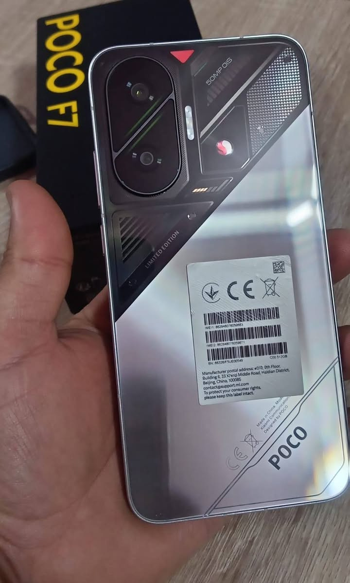 السلام عليكم جهاز لبيع بوكو F7 جديد لوك نضافه ١٠٠/١٠٠ ملحقاته كامله الذاكرة ٥١٢ والعشوائية ١٢+١٢ البطاريه ٩٩مشحون ٢٠٠مرة السعر قفل بدون عمله ٤٧٥قفل المكان مدينه الصدر واتساب فقط***********
