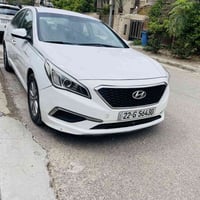 سوناتا 2016 وارد امريكي ضرر بنيد ودعاميه وبيها مكانات صبغ  شاشه  حساس ...