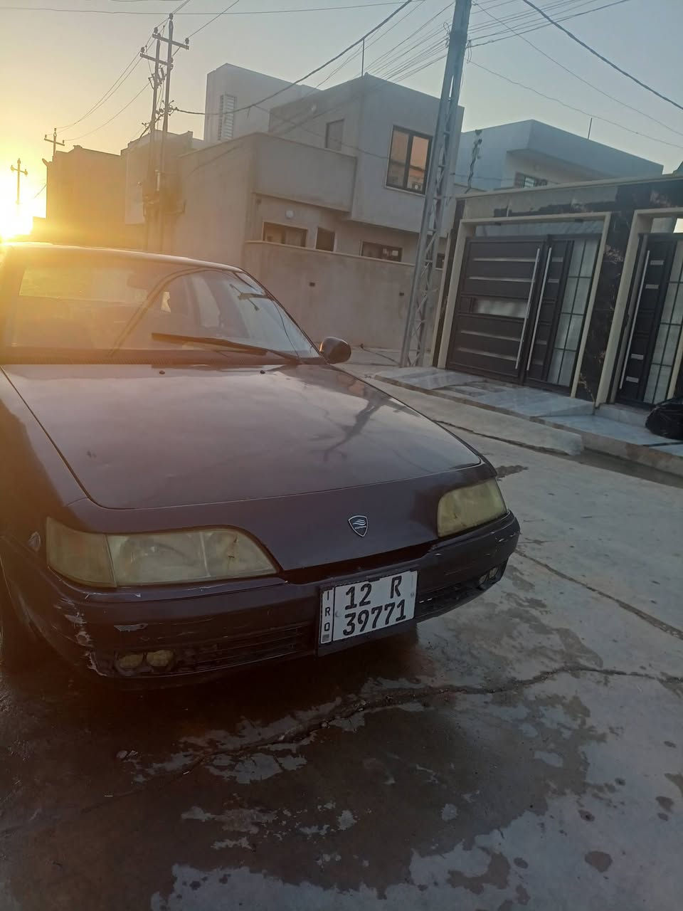 دايـو أسبيرو للبيع موديل 96
سيارة دايو اسبيرو موديل1996 مال جناي عليها محرك اوبل استرا حجم 16 
بدون حادث مصبوغة عام جمالية شاصي واللغود سليمة
رقـم أنكليزي ( الرقم الجديد نينوى )
سنويةة جديدة ل2030 شهر الرابع 
شرط التحويل اني شرعيها
كير شرط 
محرك بيه صرف 
 طخم جديد 
مسجـل + سماعات 
الجامات الكـدام كهربائي 
فلنجات ويالةة عمر85%
هاند بريك شغال  
كهربائيات شغالة
الـــســعر : 24 $ مجال حك الجية
مكان الموصل الملايين  
هاي صورها جوا 👇.
للتواصـل والأستفسار :
أسيا :  ***********
كورك : ***********
