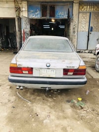 مكلف بل نشر للبيع BMW 735 موديل 1987 السياره مثل ما موضح بل صور لونها ...