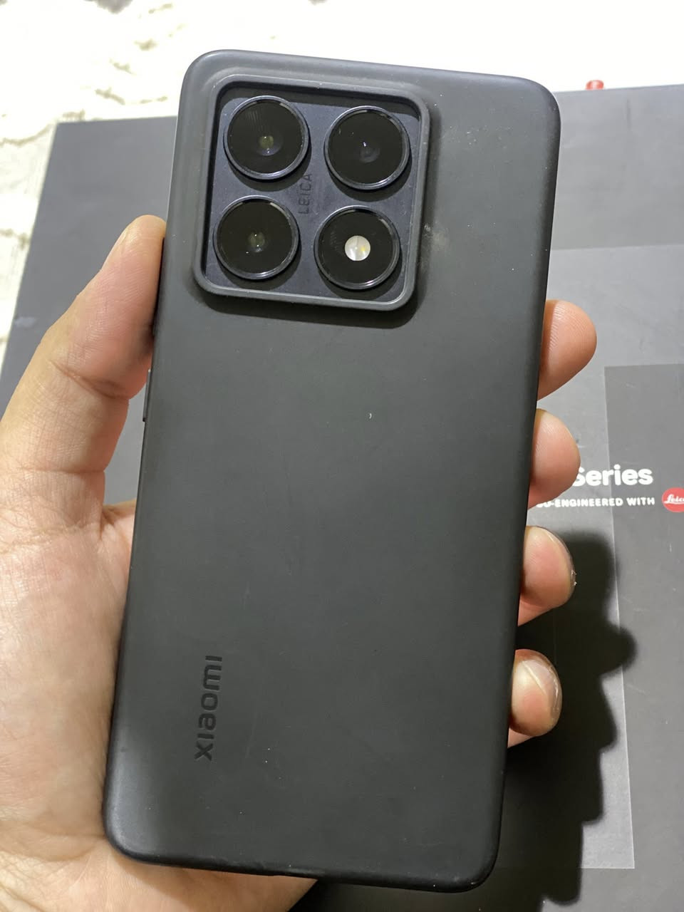 موبايل شاومي 14T  نظافة ١٠٠٪؜ 
#للبيع_فقط 
اخوان  عندي موبايل شاومي موديل 14 T   
لون اسود 
ذاكرة ٢٥٦ + ٨ 
رام ١٢+٤ 
صحة البطارية ٩٨٪؜ 
بحالة جيدة جدا حدا
مع كل ملحقاته الاصلية
والشاحنه السريع /٦٧ 
مع لزكة حماية شاشه
وكفر اسود 

مع باكج الاسود الخاص من شاومي لل سيريز ١٤ 
يتكون من 
((شمسية 🌂- حافظة  سوائل بارد /حار- حافظة 
موبايل جلد ))
تاخذة كانما جديد طك كارتون 

بسعر :- ٣٥٠،٠٠٠ الف دينار 🔒 
موجود بغداد- الرصافة
ماعندي توصيل


**إذا كنت صاحب هذا الإعلان وتريد حذفه لأي سبب، رجاءا أرسل رسالة إلى الدعم الفني**