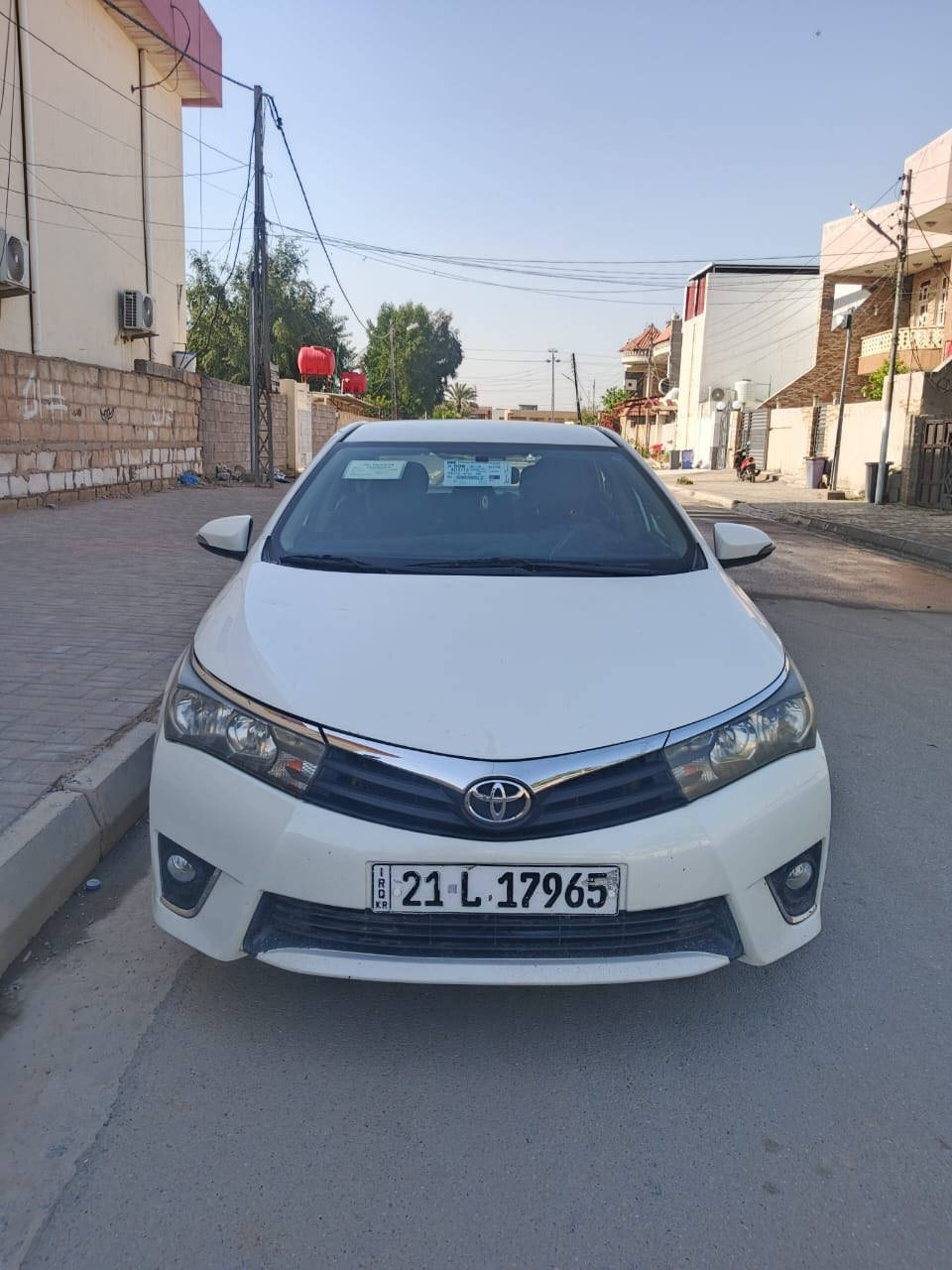 السلام عليكم كورلا موديل 2015 للبيع أو مراوس حسب القناعهً السعر 133لا تكلي شبيها مجال تعال كلب لسياره وقتنع بيها يله نخصم سعر وشوف خواتها. ابيش يله تخابرني 
سياره كفاله عامه وسونار كدامك إني ماخذا بيدي  بيها فقط حالوبات بسيطه
لسياره جديده بمعنه الكلامه 
كير ومكينه وحداديه 100 /100 شرط ترايها احله من لزيرو
تخم تاير جديد 100/100 لسياره ويل كب 5 
كشر لسياره نضافته 95 /100 لسياره معايزه برغي
رقم سليمانيه نكليزي مداور ثاني يوم أو نكتب عقد مرور 
مكان السياره العزيزيه 
***********اتصل واني خادم ماعندك تأخذها ابلاش  وصلو على محمد وال محمد
