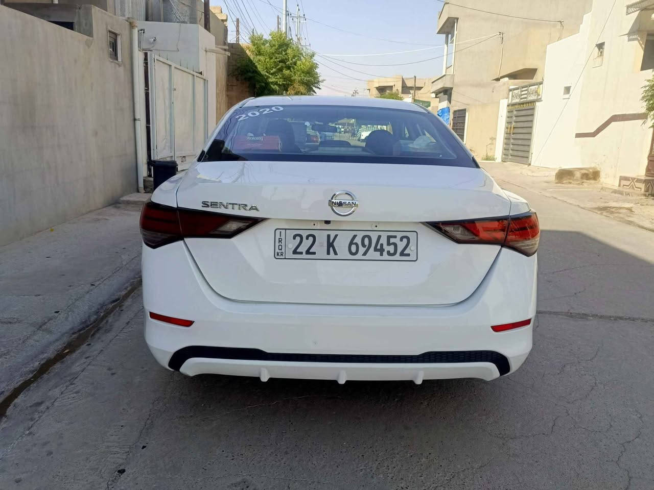نيسان سنترا موديل 2020 مواصفاتها حلوه بيها قطعه ونص صبغ شرط التحويل والوكاله عنوان كركوك الشراي يخابر 
*********** كركوك, العراق

