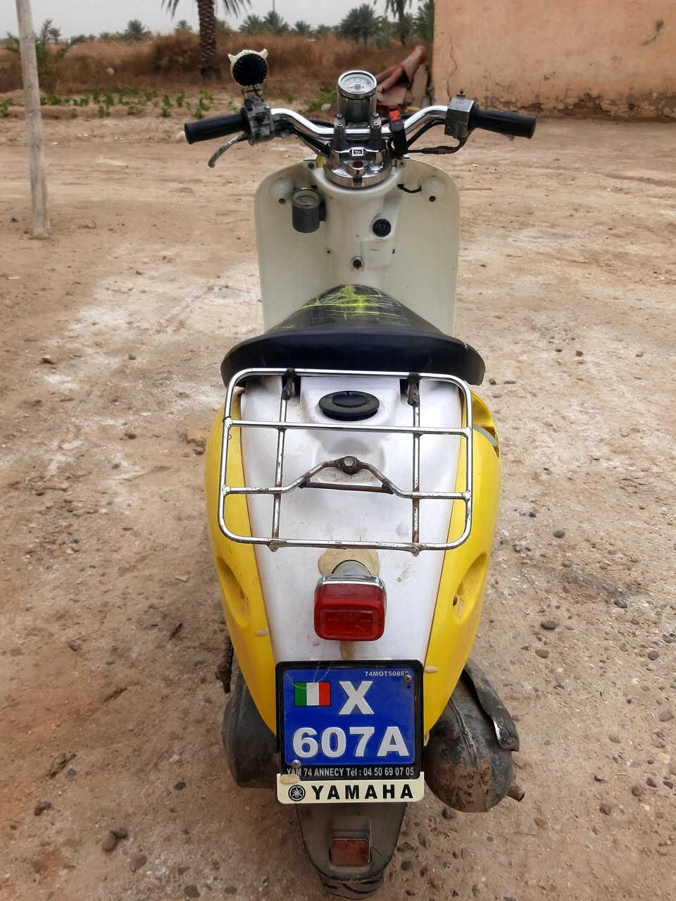 سلام عليكم ورحمة الله دراجه ياماهه مصري 60 للبيع دراجه كامله كهربائيات كلوبات عداد سرعه سلف باتري كامله مكان بابل حمزه الغربي سعرهه 225 الف التواصل 
*********** رقم الهاتف
