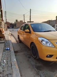 ورحمة الله  سياره نيسان فيرسه  موديل.. ٢٠١٤ سياره مكينته خير من الله  ...