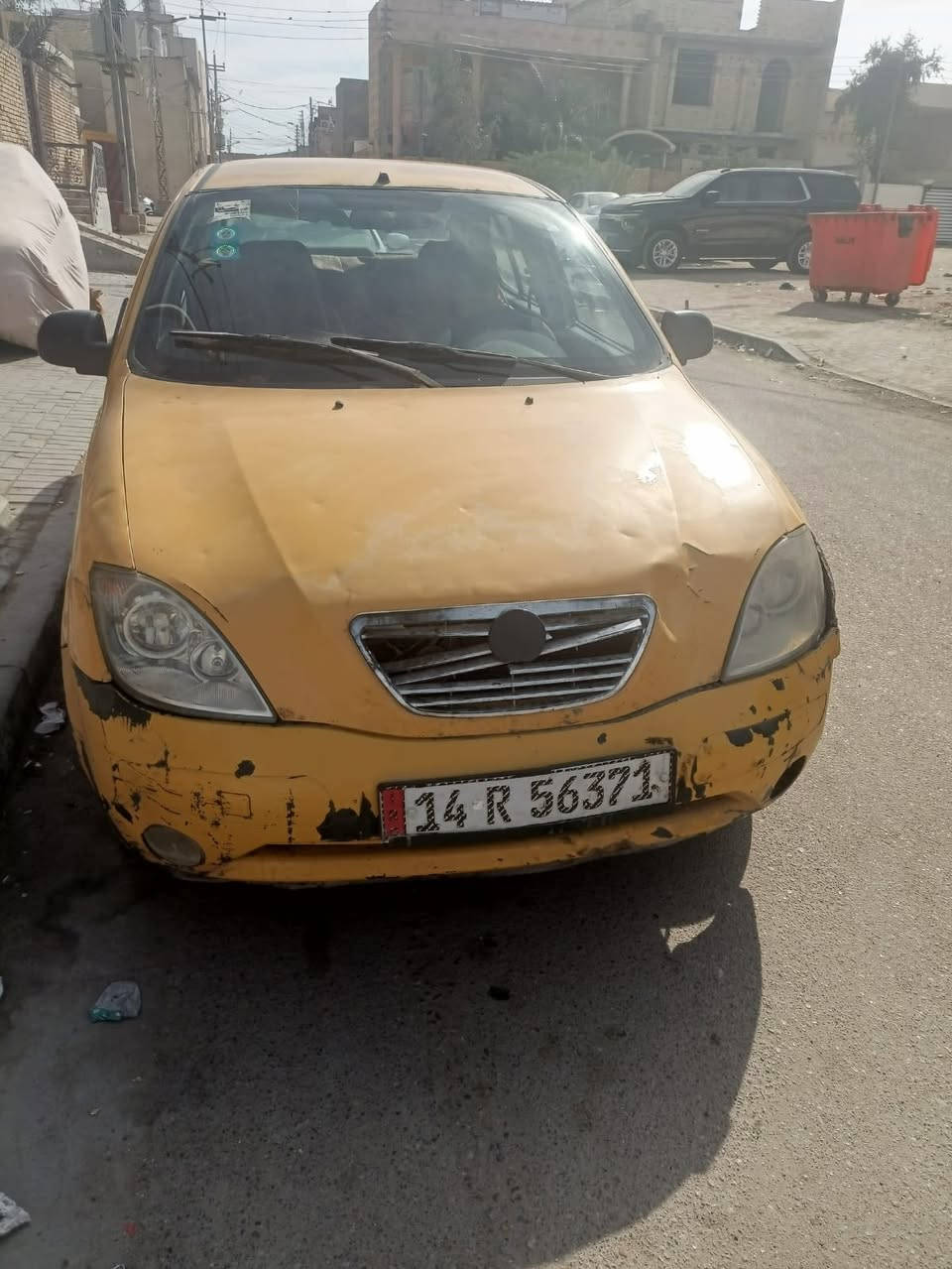 سياره طيبه للبيع
مديل 2014
سياره بإسمي تحويل ثاني يوم
رقم جديد انكليزي 
سياره قبل شهر صاعده هزه 
مبدل تخم تاير وحداده محرك وكير شغال 
سياره بدون حادث مثل ما موضح بصور
سياره جاهزه من كلشي
سعر١٣٥ بيه مجال لشراي 
استفسار ع هذا رقم
***********
