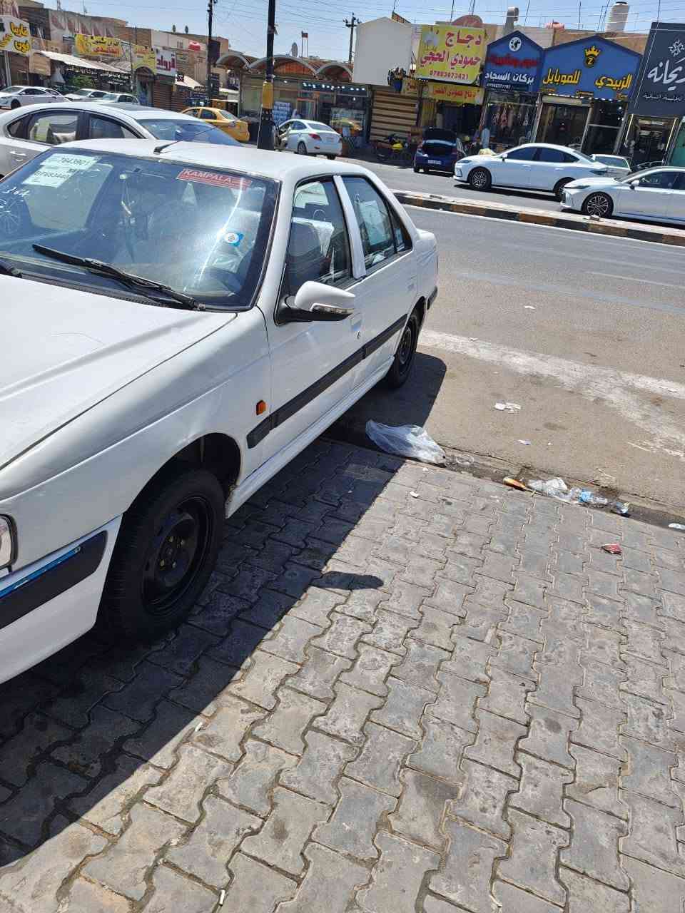 سيارة بيجو بارص موديل 2013 باسمي رقم نجف انكليزي دولي مكينه وكير مكفول. تبريد ثلج حداديه جاهزه. سياره جاهزه من كلشي سنويه مجدده 2027.بيه جاملغ خلفي صبغ وكرن الجاملغ الامامي جهة السايق مكاني نجف رقمي ***********
