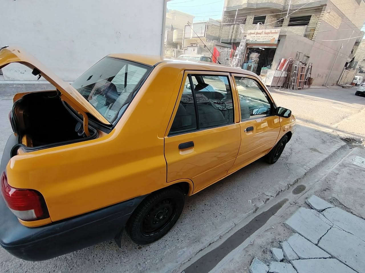 سلام وعليكم البيع المكان بغداد*********** حي النصر  مديل 2023 سيره مبدل بيهة باب
السيره منضومت قاز خط وبحث مصفرات تحويل ثني يوم
السعر 58وبيهة مجال
