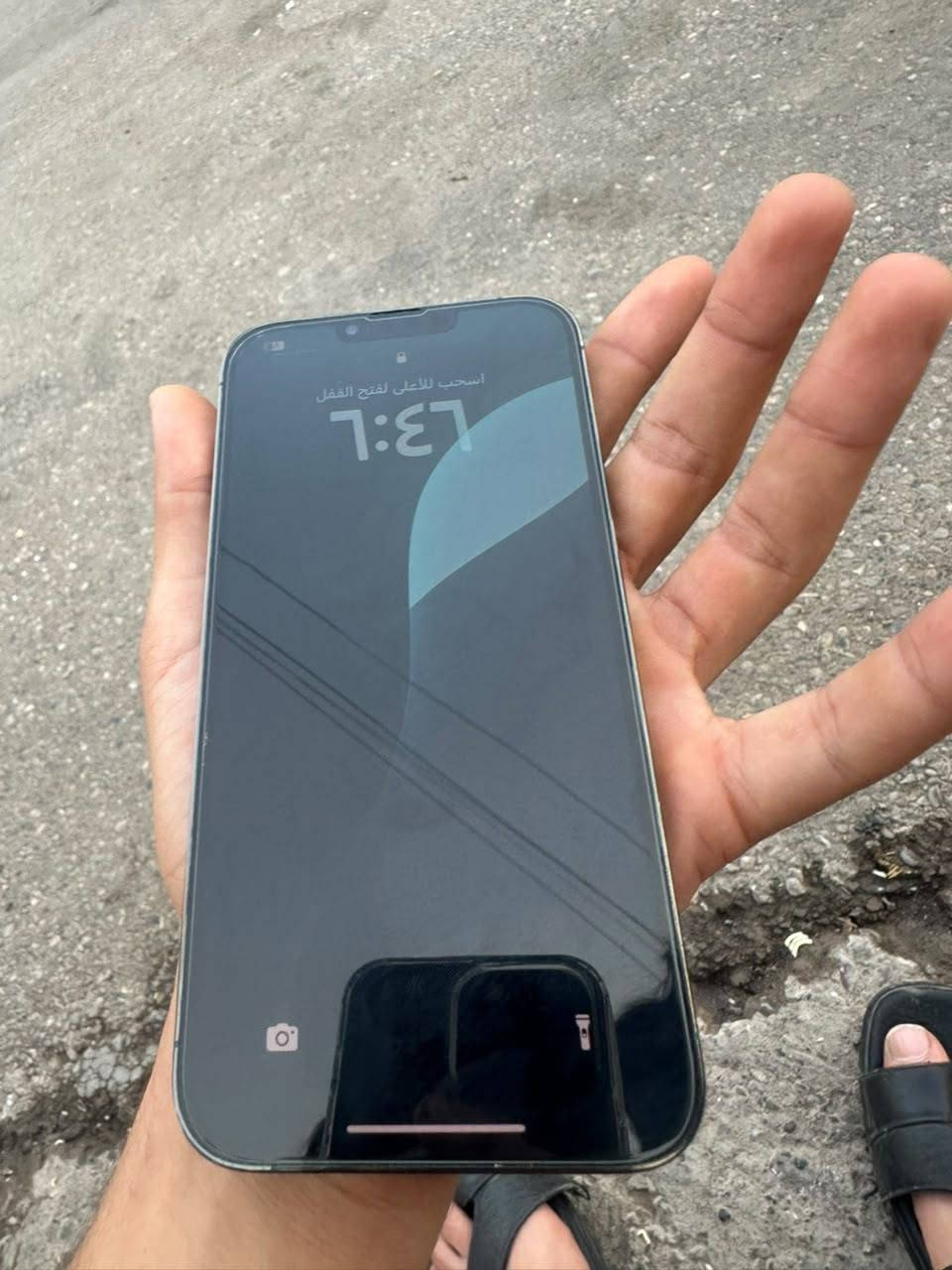 ايـفـوان 13 بـرو مـاكـس
جهاز نظيف وشرط ما مفتوح وحاسبة نورمال 

ذاكرة 128

بطارية 83 بلادي شرط 

تك سيم 

امريكي 

شراي  اتصل ***********

السعر 700
