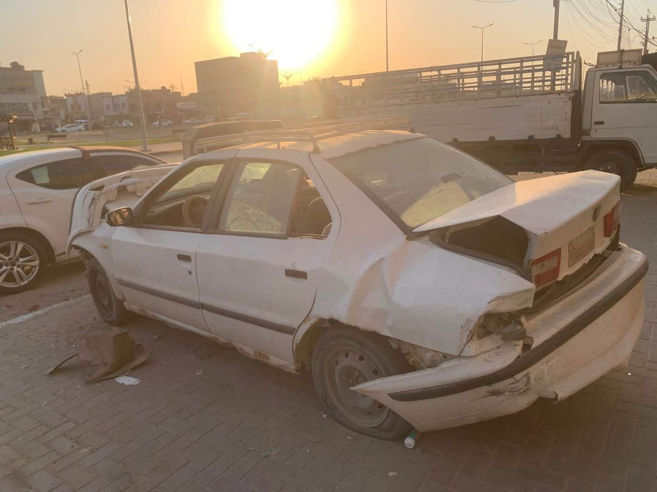 سمند 2013 بصره خصوصي تحويل سنويه مخلصه بيع واقع حال على حادثه العنوان الجمعيات على الشارع العام قرب جامع موسى الكاظم الكبير اتصل *********** )(السعر17)بيه مجال قليل حگ الجيه البصرة, العراق
