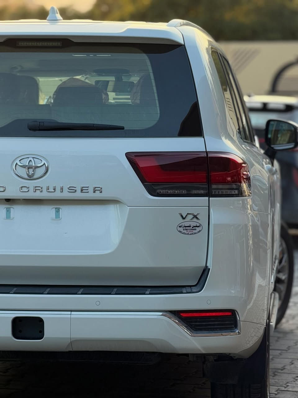 تويوتا لاندكروز 2025 فئة الVX فول زيرو كشنات خلفيه كهرباء +4 كامرات دواره /وغيرها من المواصفات.. 

للاستفسار والتواصل مع الشركة
العنوان:
📍كربلاء - خلف مستشفى الكفيل -مدينة المعارض - معرض رقم 32 + 33
📍كربلاء - طويريج - قرب الدفاع المدني
للتواصل :
📞 *********** عبدالله
📞 *********** عبدالله
📞 ***********علي
📞 *********** كرار
📞 *********** كرار 
#تويوتا_لانكروزر #تويوتا #تويو_الأقوى #تويوتا
