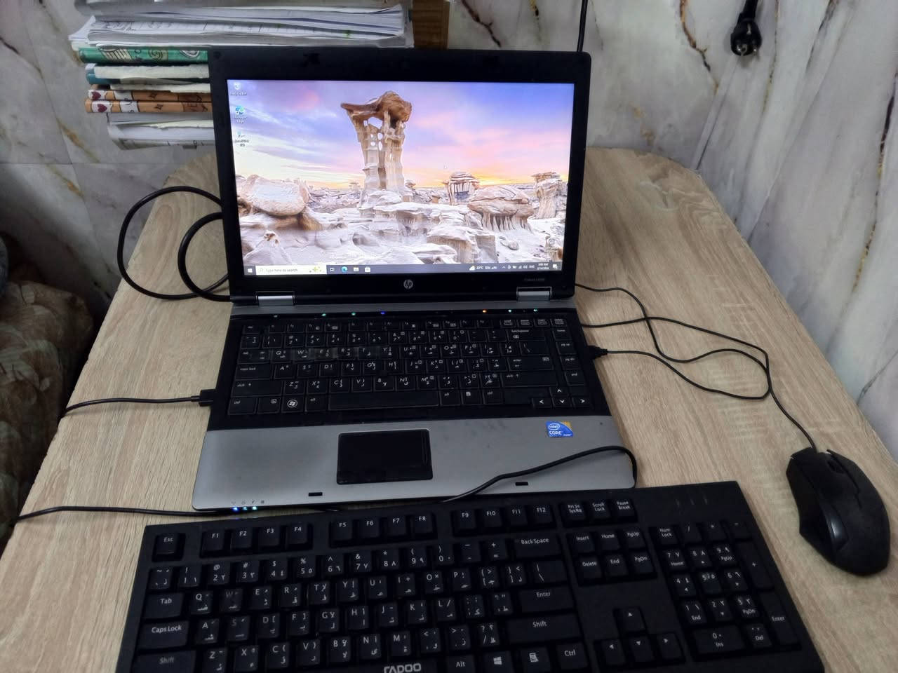 حاسبة HP PROBOOK هارد 256
شاشه 60 هيرتز 
كيورد اضافي
ماوس اضافي 
رام 8 جيجا
المعالج i5 جيل اول 
سعر 75 وبيه مجال العنوان بغداد الطوبجي


**إذا كنت صاحب هذا الإعلان وتريد حذفه لأي سبب، رجاءا أرسل رسالة إلى الدعم الفني**