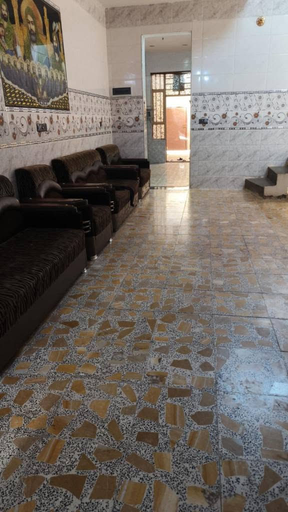 دار للبيع طابو صرف مساحة ١٥٠رقم تليفوني ***********مقابيل حسينية بي صالح شارع الوسط سعر١٢٠بي مجال بغداد, العراق
