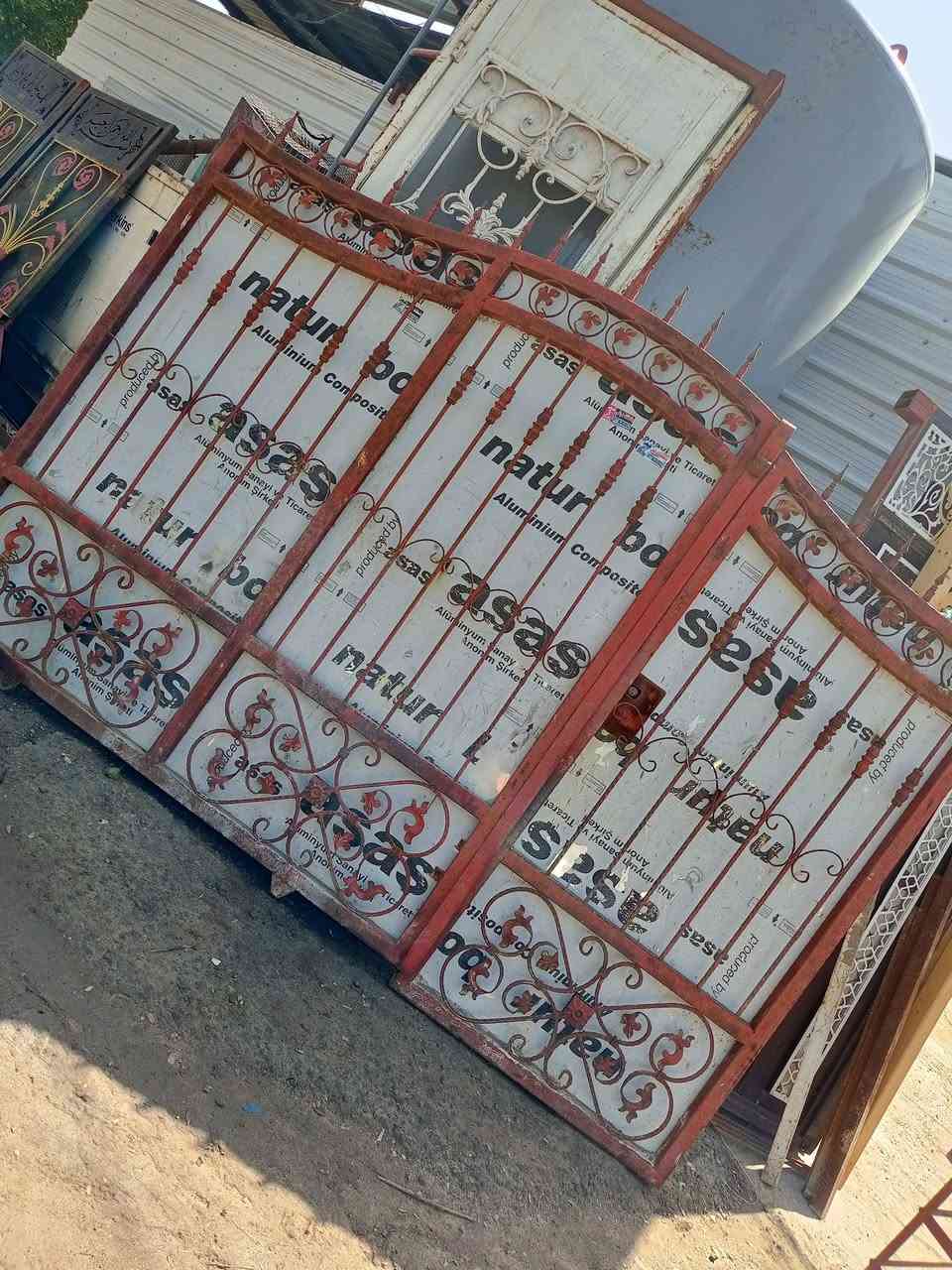 #للبيع  باپ  اسلايت 3 مترات  مع الجرجوبه والارتفاع مترين  حديد ثقيل ونظيف جدا    مكاني  بغداد الغزاليه  ويوجد توصيل    ***********
***********
‏‪***********‬‏
 #العراق #بغداد #متابعين
